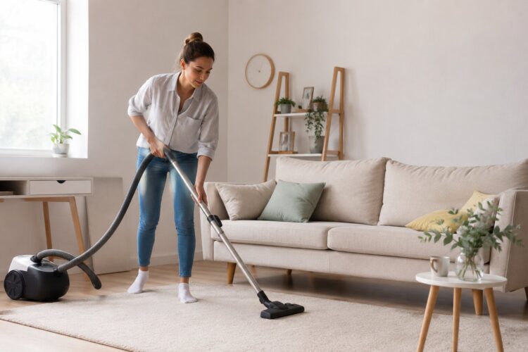 8 erros que está a cometer quando limpa a sala (e como corrigi-los)