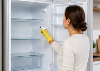Como limpar o frigorífico por dentro: o guia completo para eliminar odores e manter os alimentos frescos