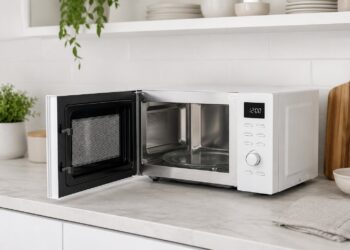 Como limpar o micro-ondas por dentro: o truque do vapor que elimina gordura e cheiros em minutos