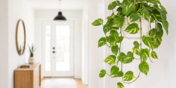 As melhores plantas para o hall de entrada