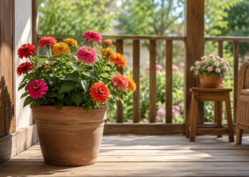 Zínias: como plantar e cuidar desta flor fácil que enche o jardim de cor no Verão