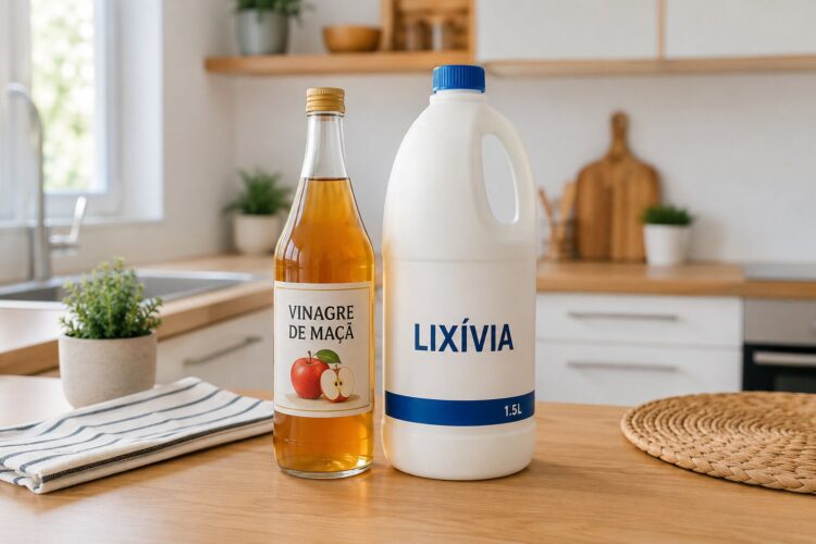 Porque nunca deve misturar vinagre com lixívia (e outros erros comuns de limpeza)