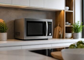 Como limpar o micro-ondas sem esforço, com vapor de água e limão