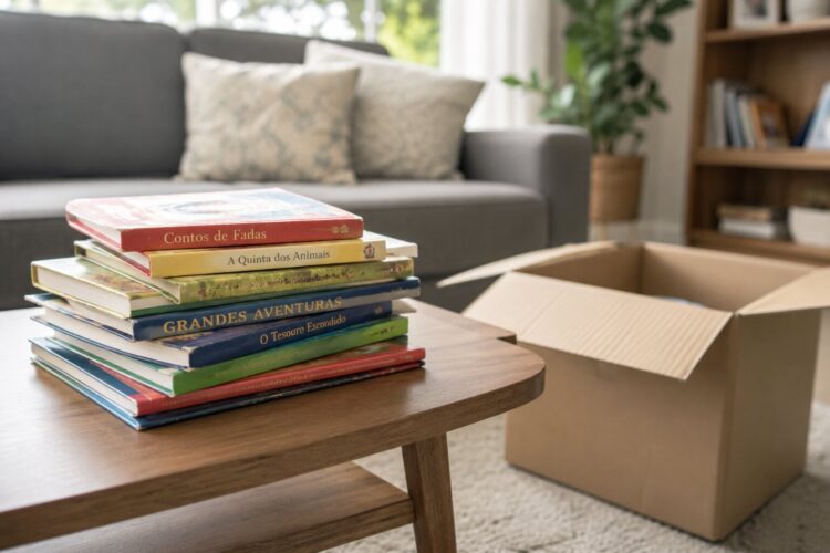 Como remover o cheiro a bafio de livros e caixas antigas
