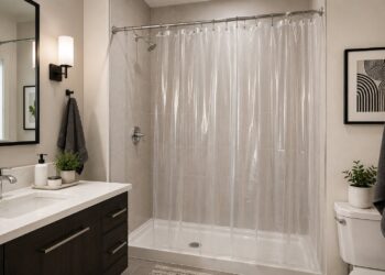 Porque as cortinas de chuveiro de plástico criam bolor tão rapidamente