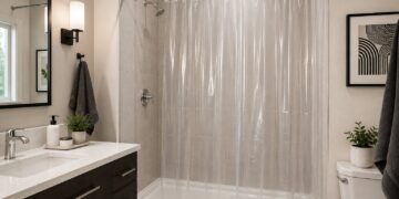 Porque as cortinas de chuveiro de plástico criam bolor tão rapidamente