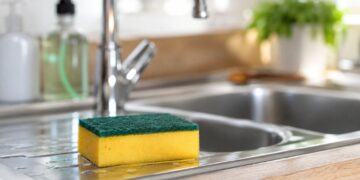 Porque as esponjas da cozinha são um dos objetos mais sujos de casa