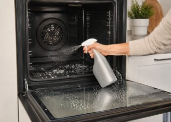 Como limpar e desengordurar o forno sem produtos abrasivos