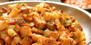 Patatas bravas com molho de tomate e pimentão picante: receita tradicional espanhola
