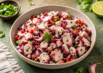 Salada de polvo à moda de Peniche: receita tradicional que sabe a Verão