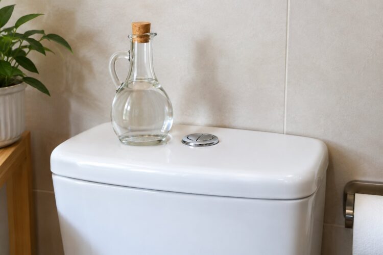 Vinagre quente: o método pouco conhecido para limpar o autoclismo por dentro