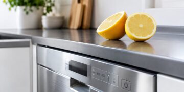 Limão congelado: o cubo que substitui o amaciador comercial na máquina de lavar