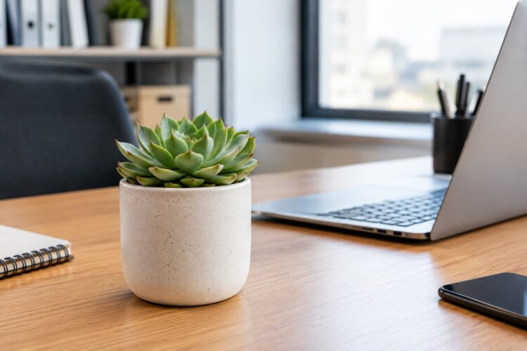 As melhores plantas de interior para escritórios em casa