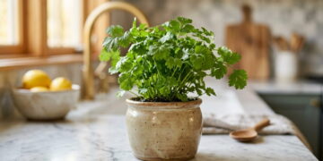Coentros em vaso: como evitar que floresçam cedo demais