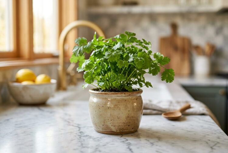 Coentros em vaso: como evitar que floresçam cedo demais