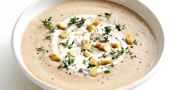 Sopa de castanhas à transmontana: o segredo da castanha pilada demolhada de véspera