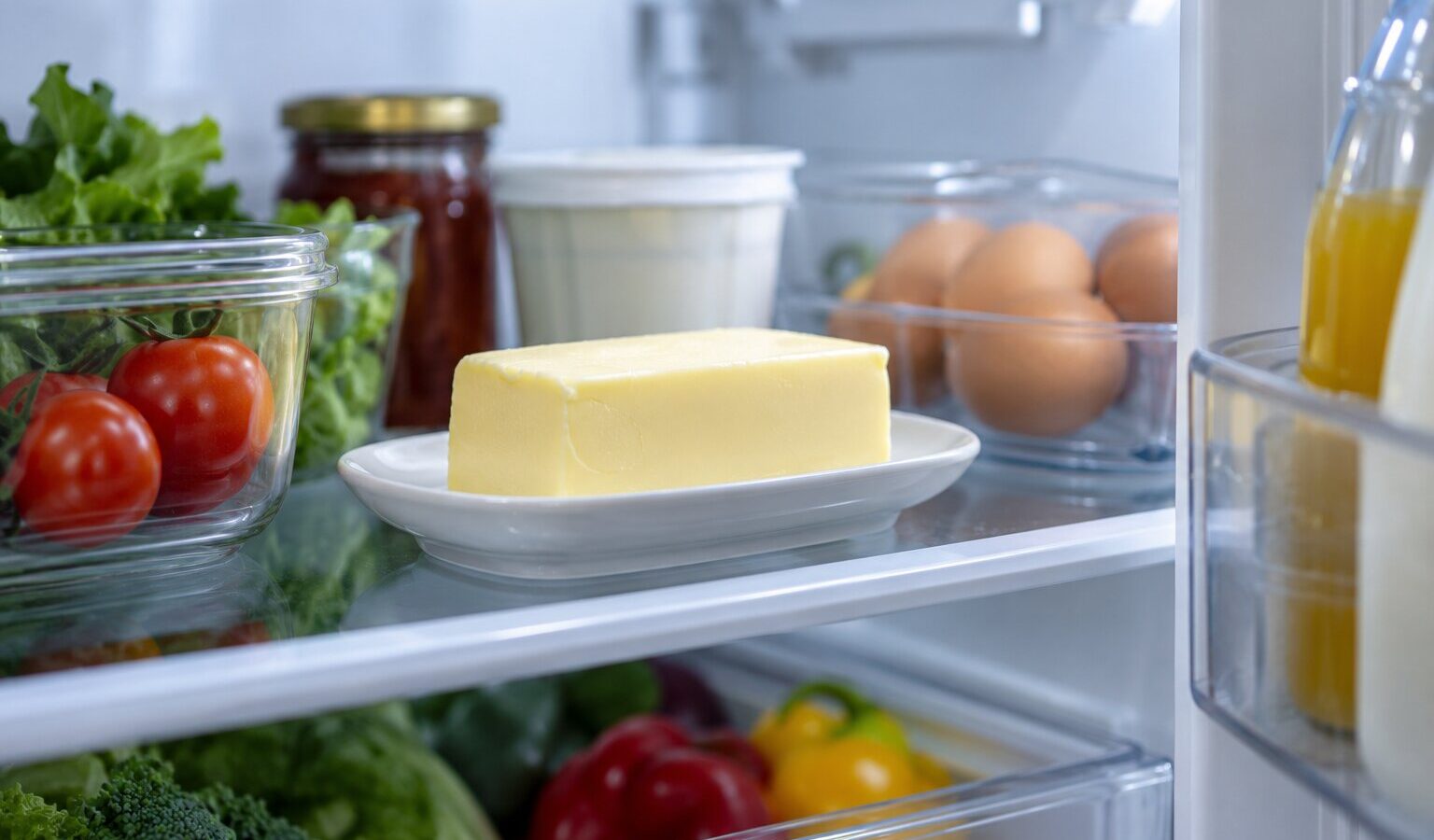 Manteiga com sabor a queijo ou a cebola: onde a pôr no frigorífico e como congelá-la