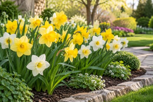 Narcisos: plantar os bolbos no outono e o cuidado que evita estragar as outras flores da jarra