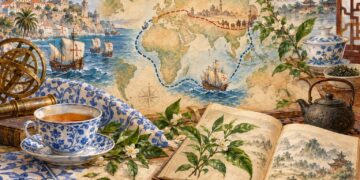 Porque em português se diz chá e em inglês tea: as duas rotas que deram nome à bebida