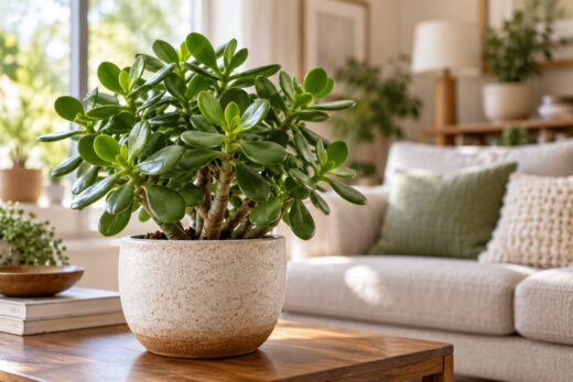 Planta-jade com folhas enrugadas ou moles: o sinal que distingue falta de água de rega a mais