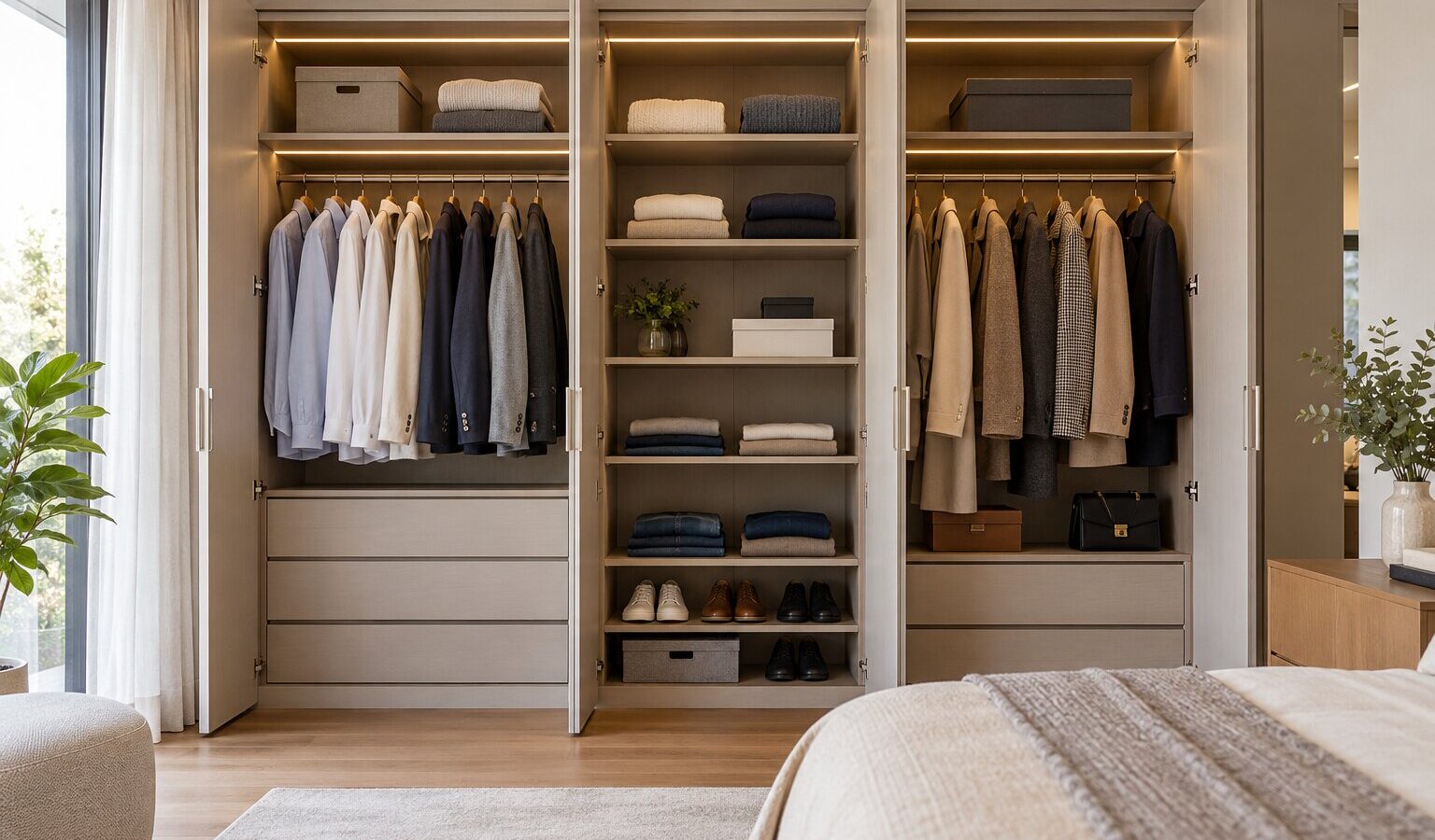 Troca de roupa de verão para inverno: como organizar o roupeiro em 6 passos e ganhar espaço