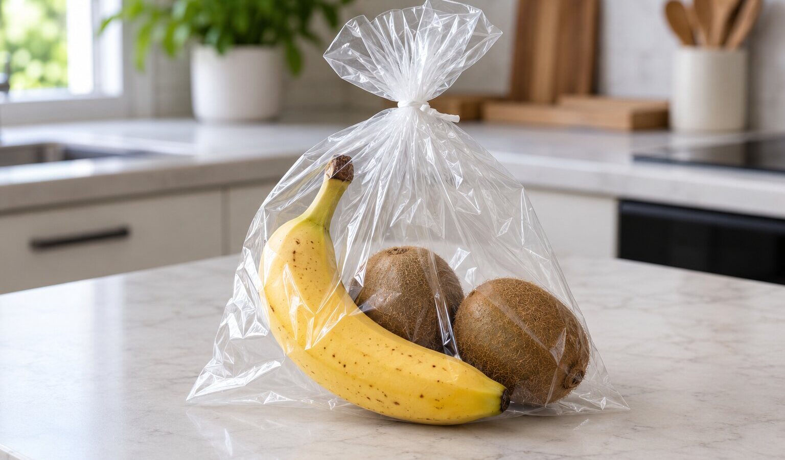 Banana no saco do kiwi ou do abacate: o truque para amadurecer fruta de forma natural