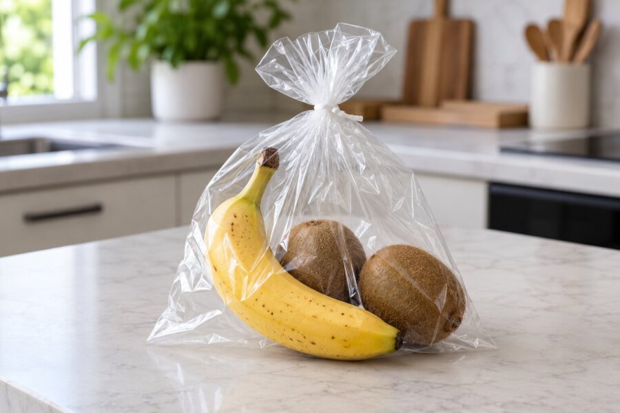 Banana no saco do kiwi ou do abacate: o truque para amadurecer fruta de forma natural