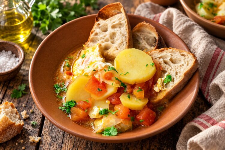 Sopa de tomate à alentejana: o prato de fim de verão que se come com pão e ovo escalfado