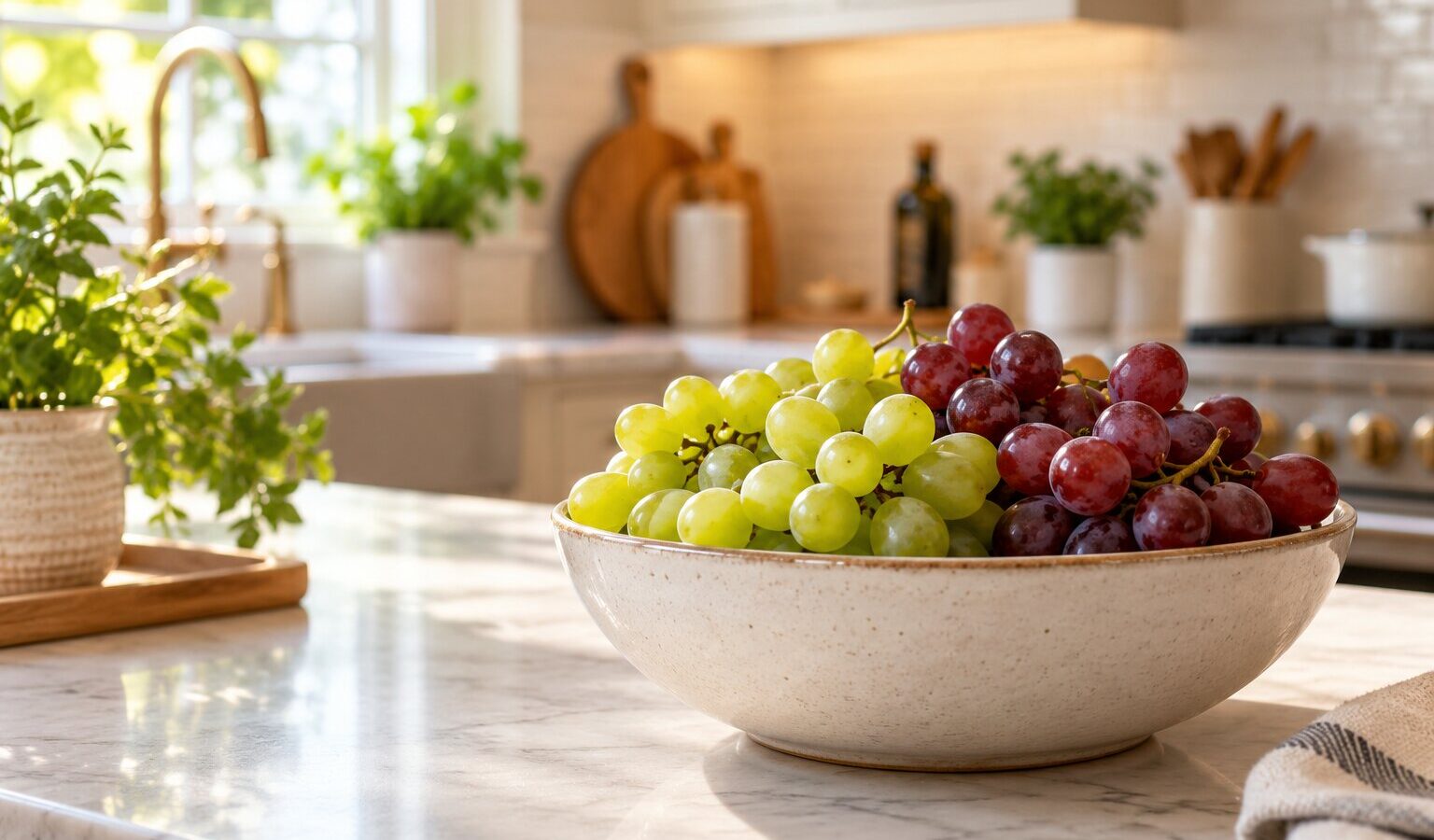Uvas boas até duas semanas: sem lavar, no frigorífico e longe das cebolas