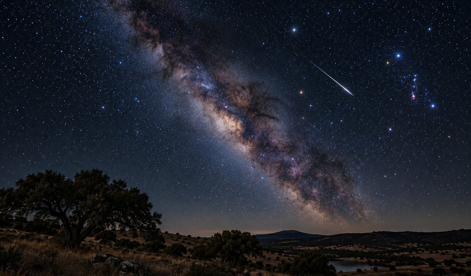Oriónidas em outubro: as horas certas para ver as estrelas cadentes do cometa Halley